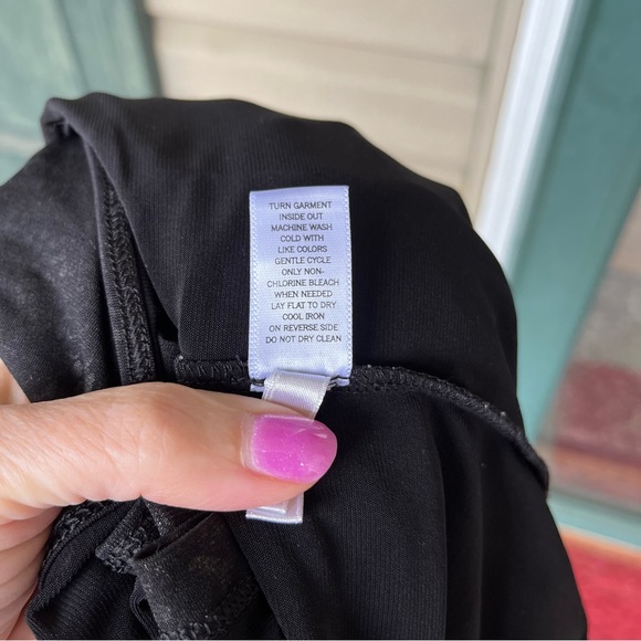 𝅺•Express• Sleeveless Black Snakeskin Print Dress - Size Large - Picture 7 of 8